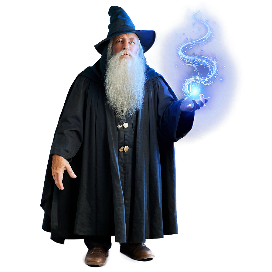 Wizard With Magical Familiar Png Tsx39