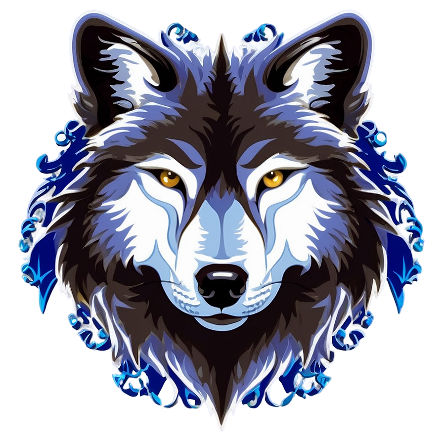 Wolf Face In Moonlight Png Sws