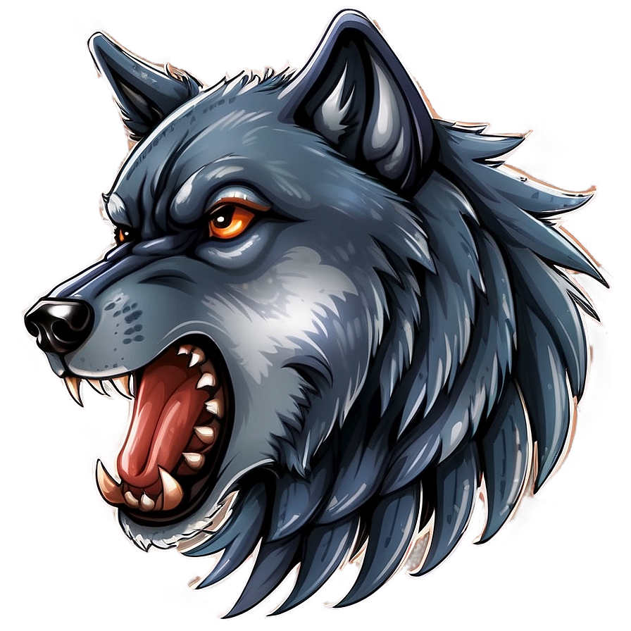 Wolf Head Logo Design Png Sxt11