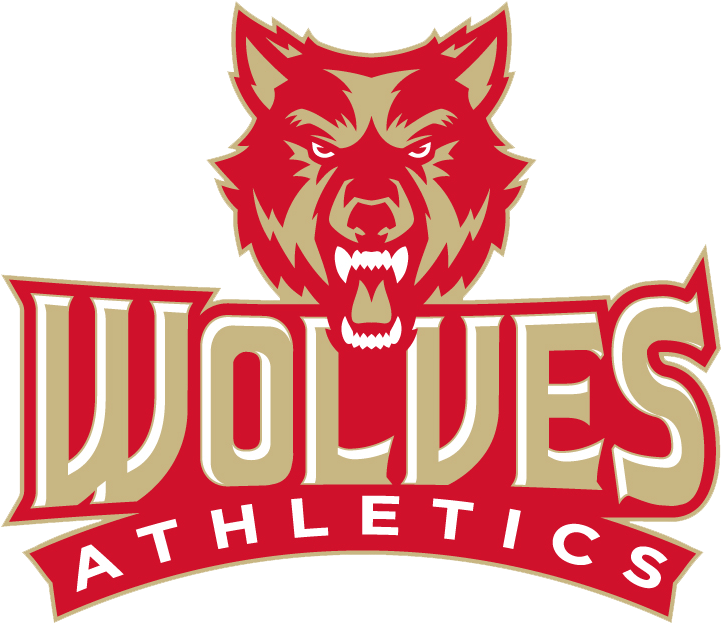 Wolves Athletics Team Logo