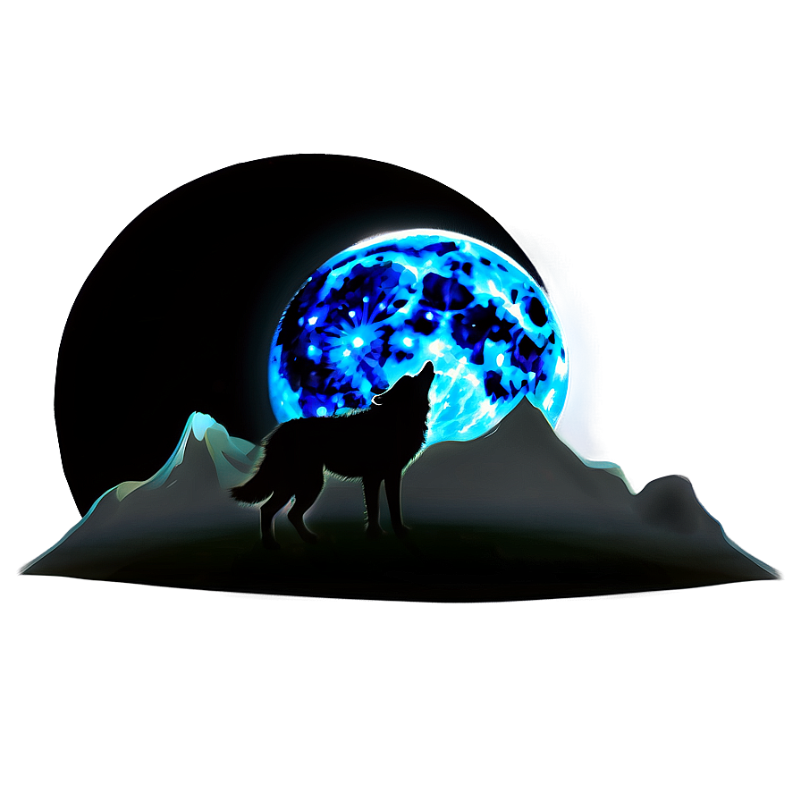 Wolves Howling At Moon Png 06242024