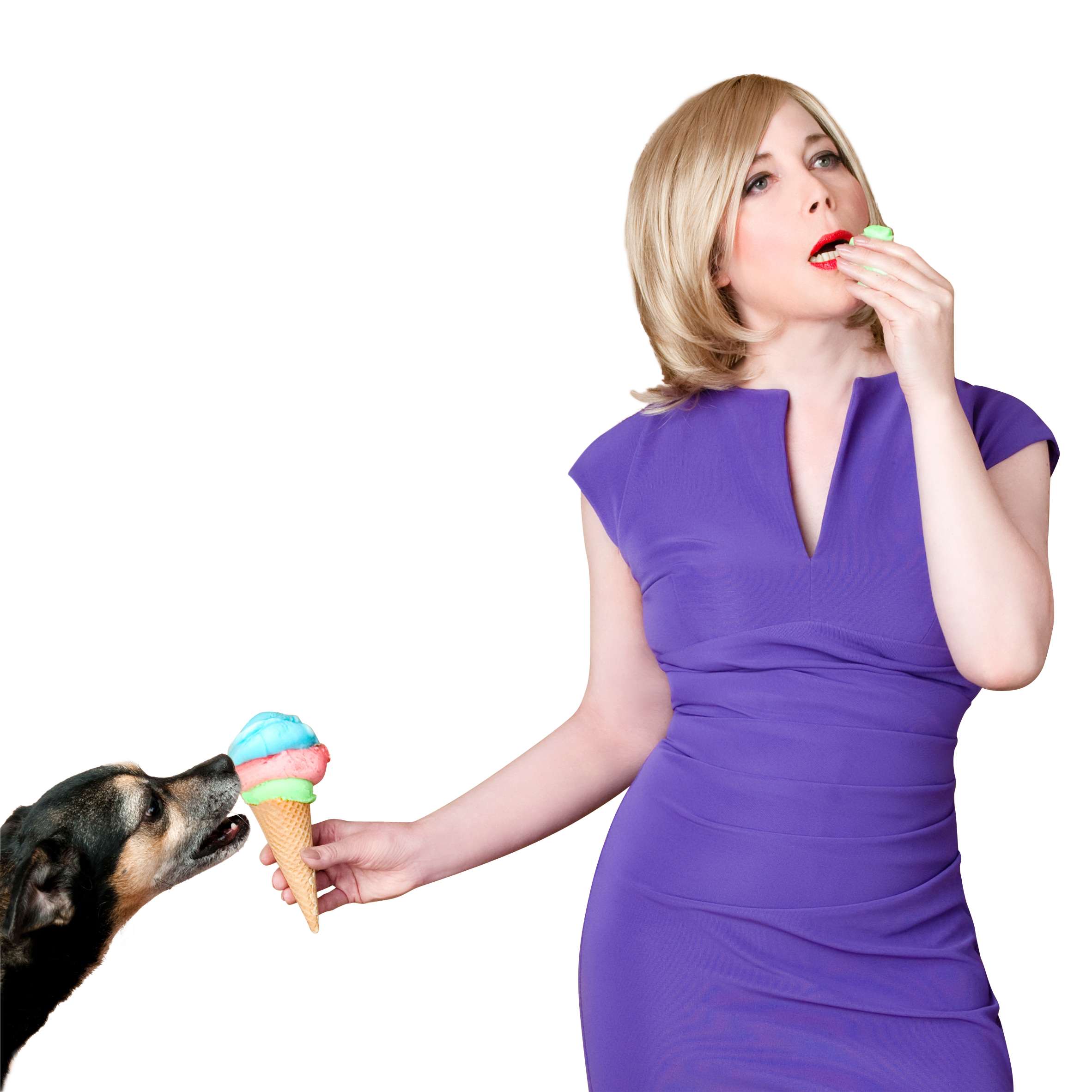 Woman_and_ Dog_ Sharing_ Treats