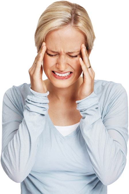 Woman Experiencing Headache