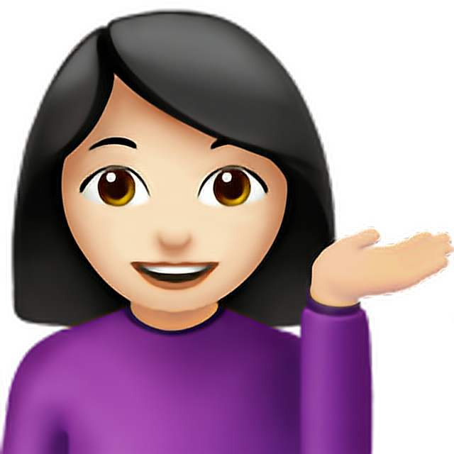 Woman Gesturing No Emoji