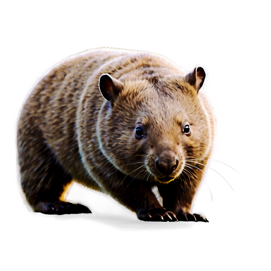 Wombat Drawing Png 06252024