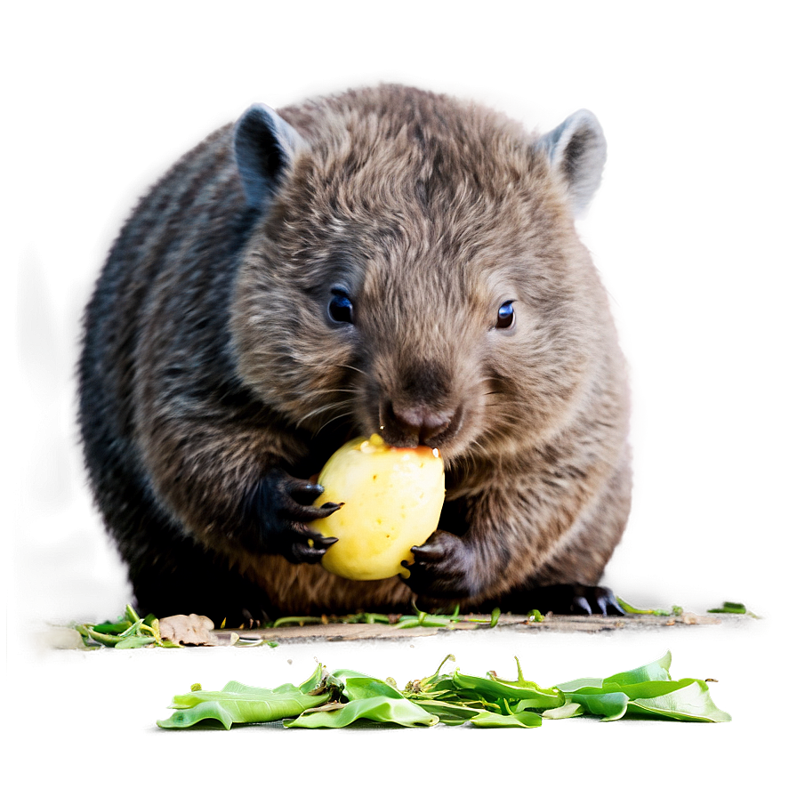 Wombat Eating Png Sqh39