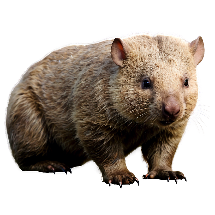 Wombat Illustration Png 43