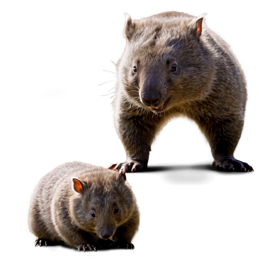 Wombat In Action Png Cvy65