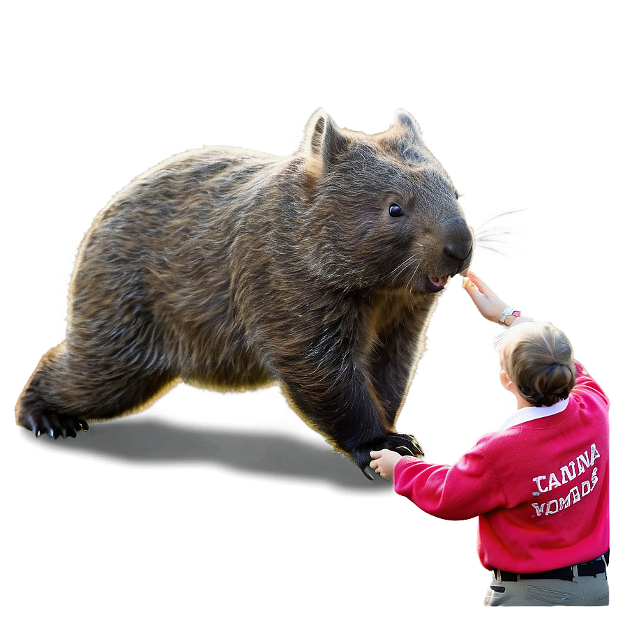 Wombat In Action Png Ptw