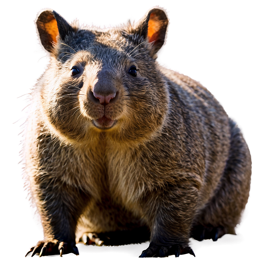 Wombat In The Sunshine Png 78