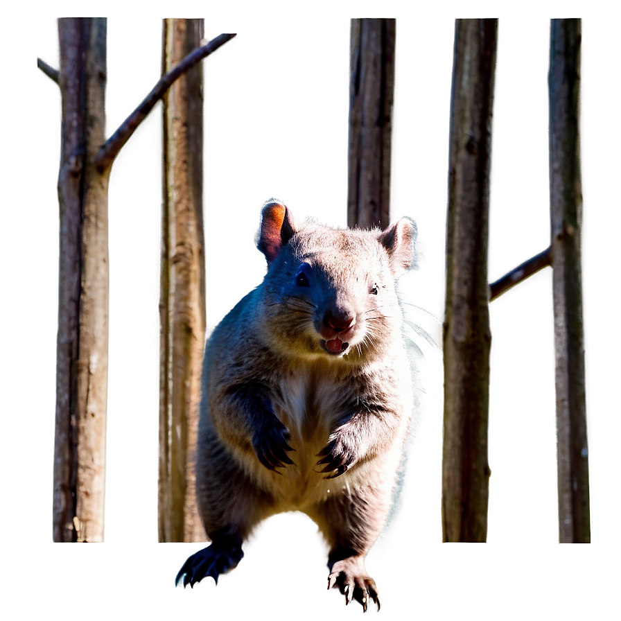 Wombat In The Sunshine Png Qyt