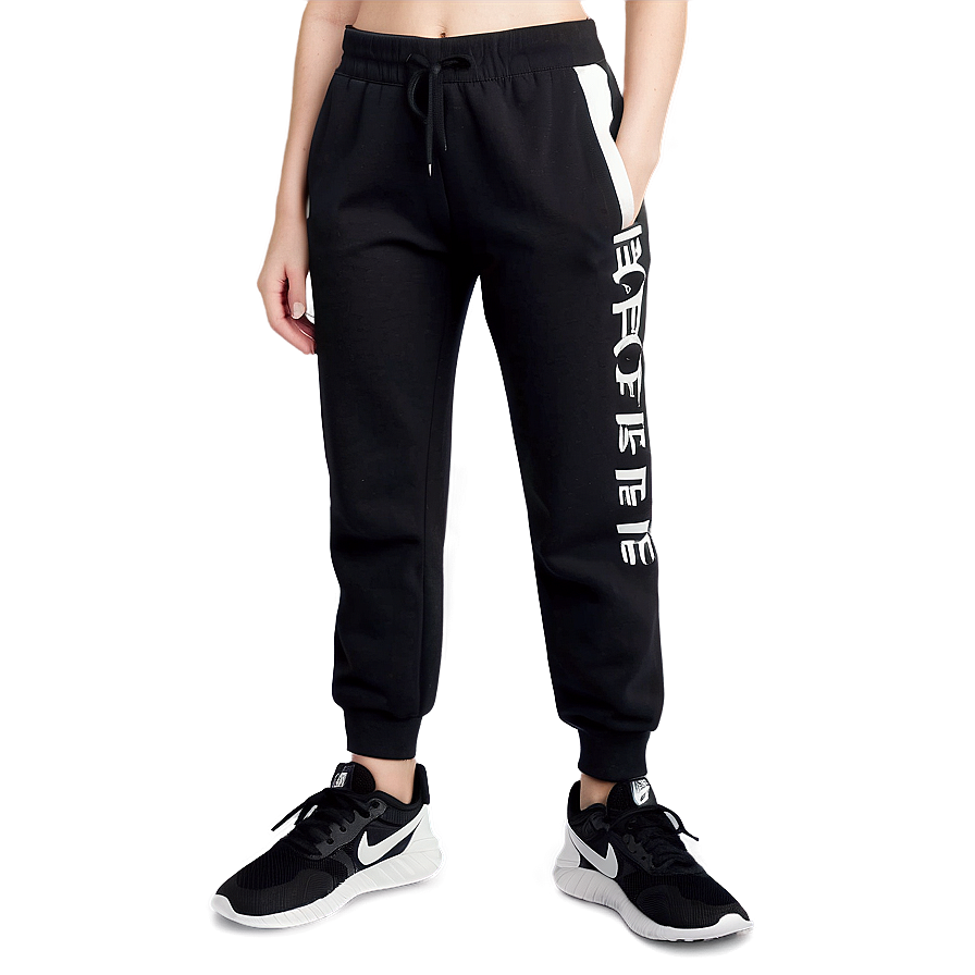 Women's Black Sweatpants Png Nsq70