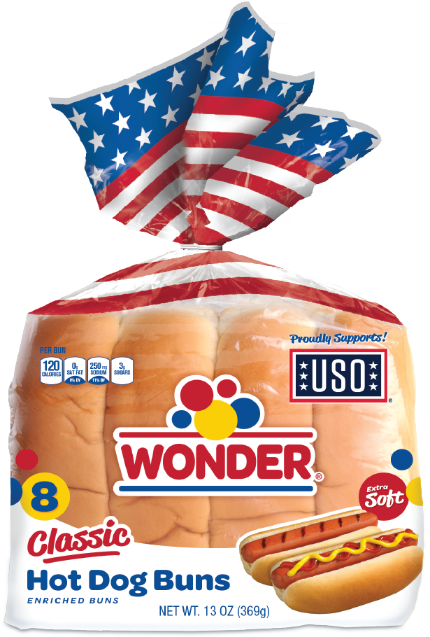 Wonder Classic Hot Dog Buns Package