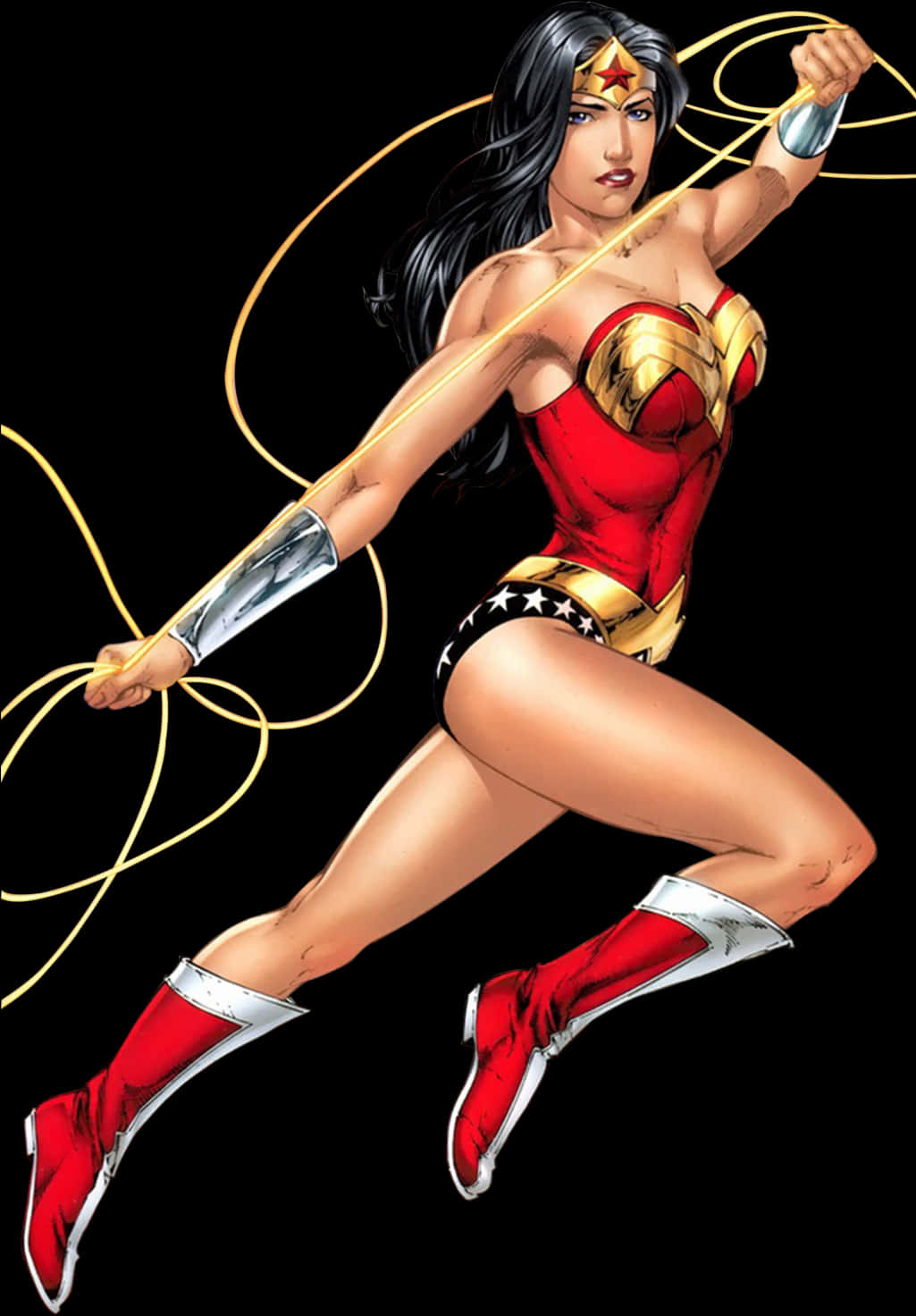 Wonder Woman Action Pose