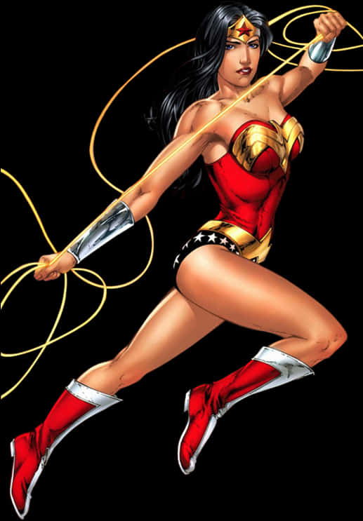 Wonder Woman Action Pose