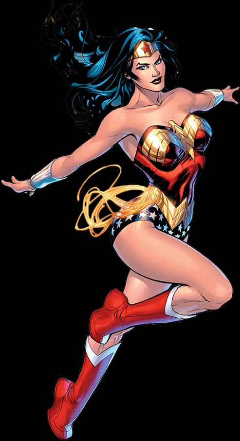 Wonder Woman Action Pose