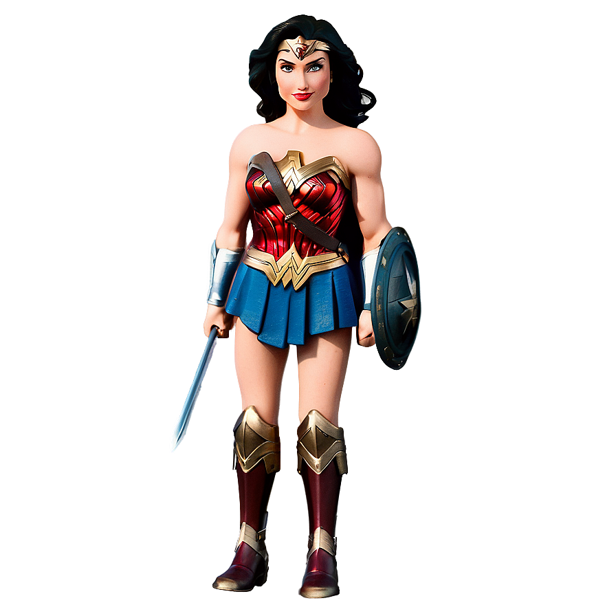 Wonder Woman Animated Movie Png Tku