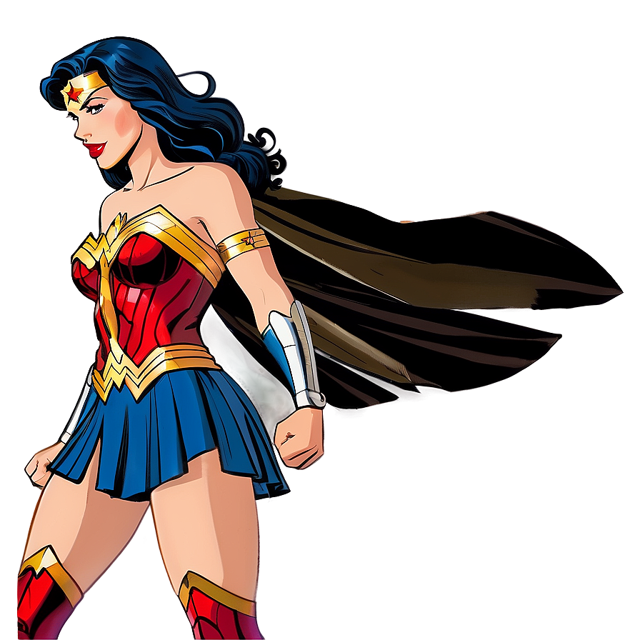 Wonder Woman Animated Style Png Xnx