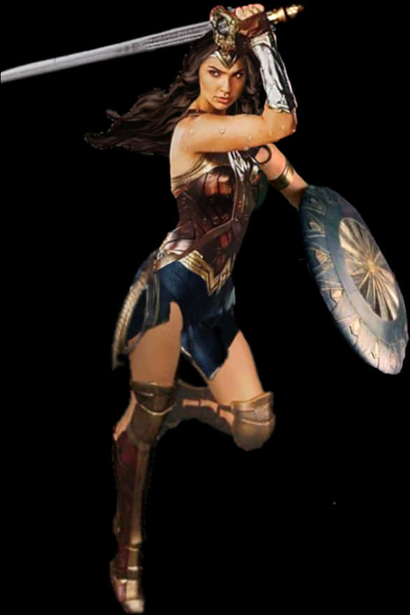 Wonder Woman Readyfor Battle