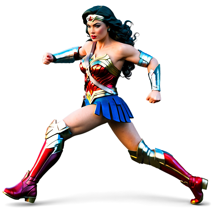 Wonder Woman Running Png Qfc54