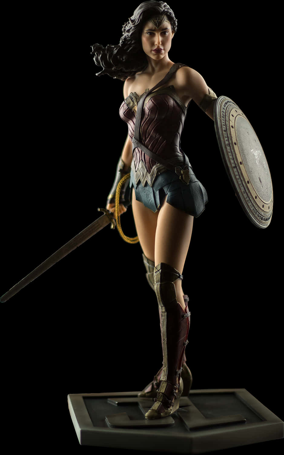 Wonder Woman Statue Pose