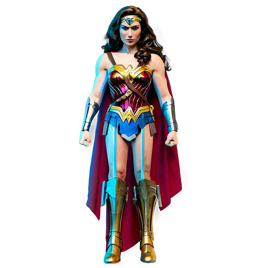 Wonder Woman Sword Pose Png Cil53