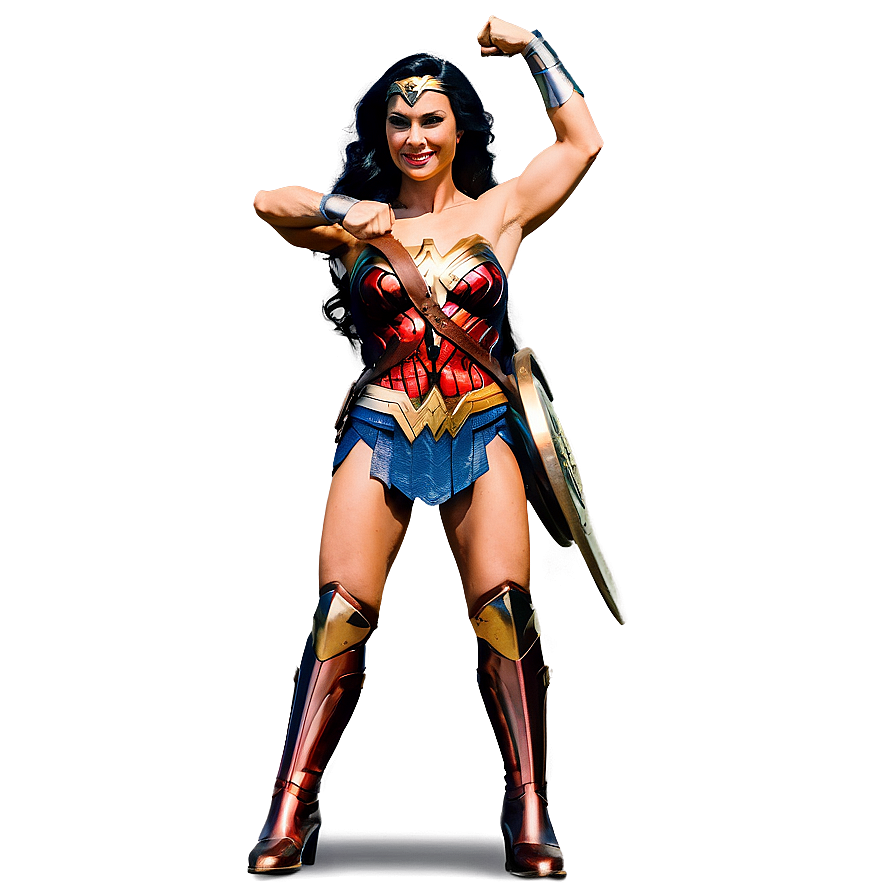 Wonder Woman Victory Pose Png 50