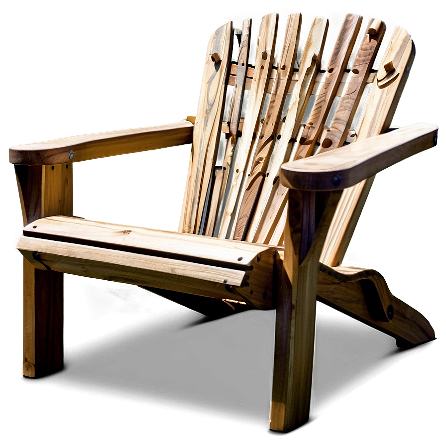 Wood Adirondack Chair Png Geq8