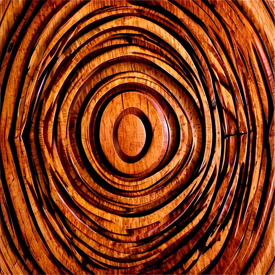 Wood Circle Abstract Png 75