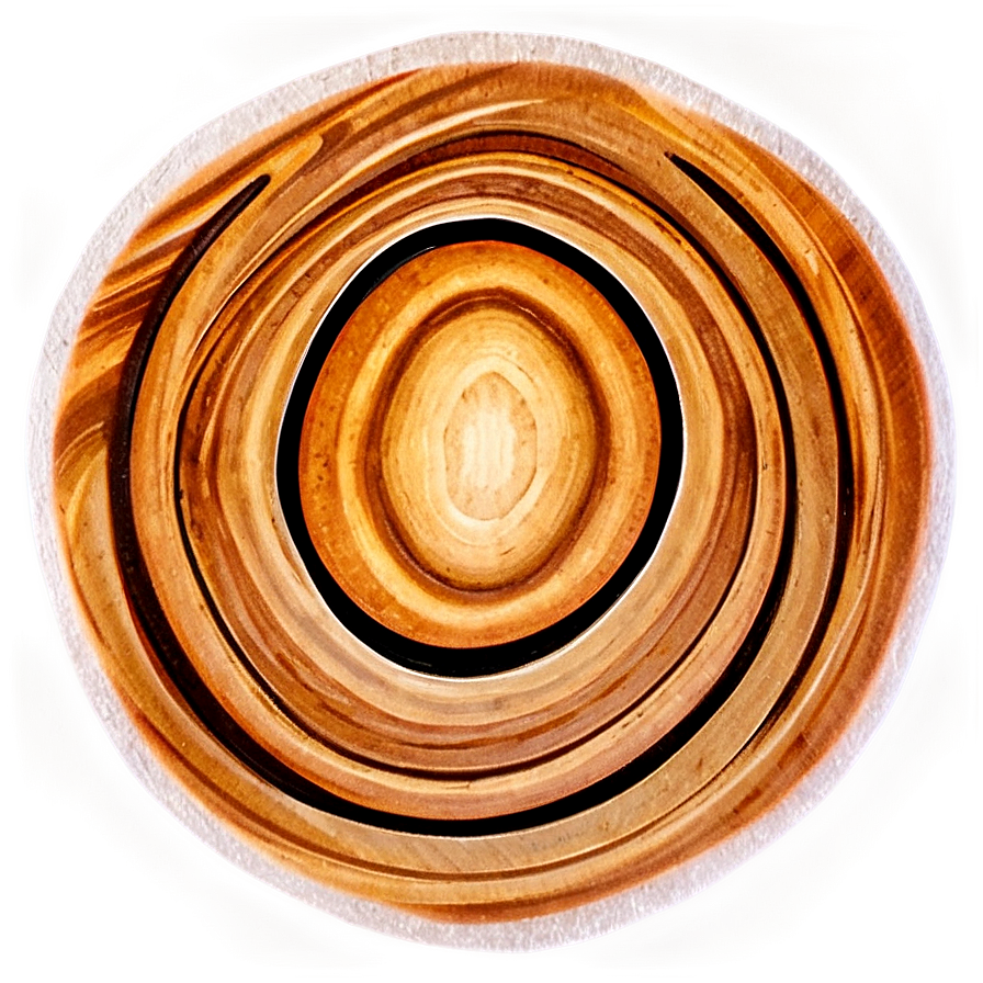 Wood Circle Abstract Png Rlu