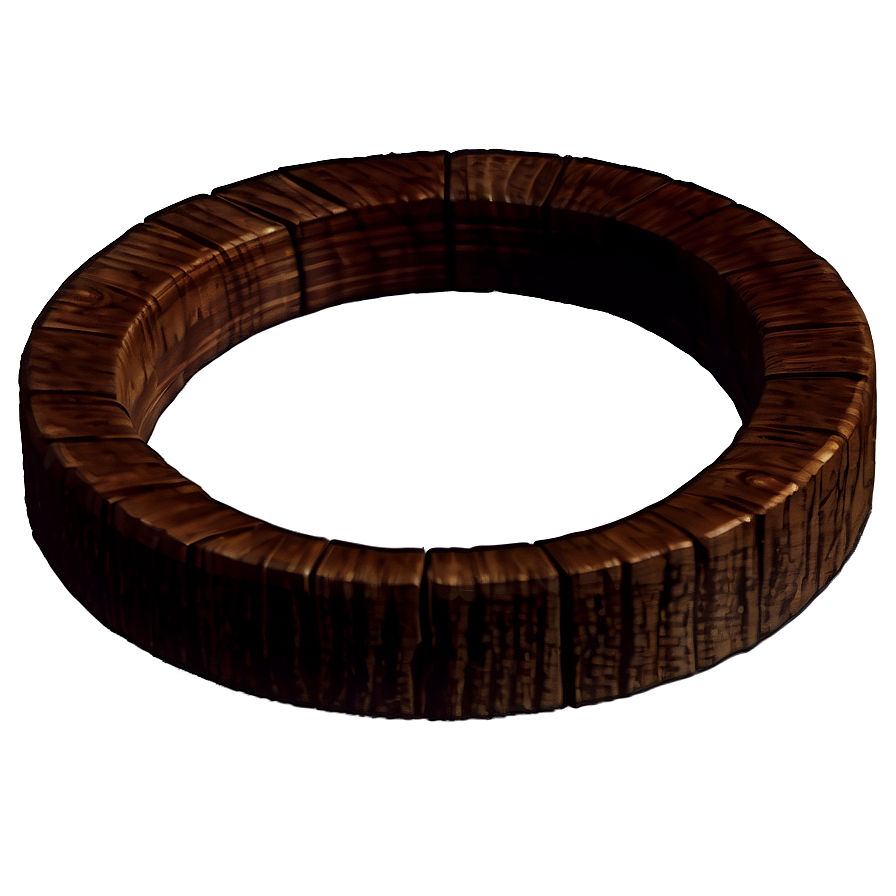 Wood Circle Disk Png 06282024