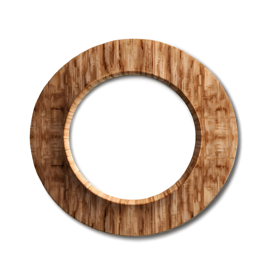 Wood Circle Veneer Png 06282024