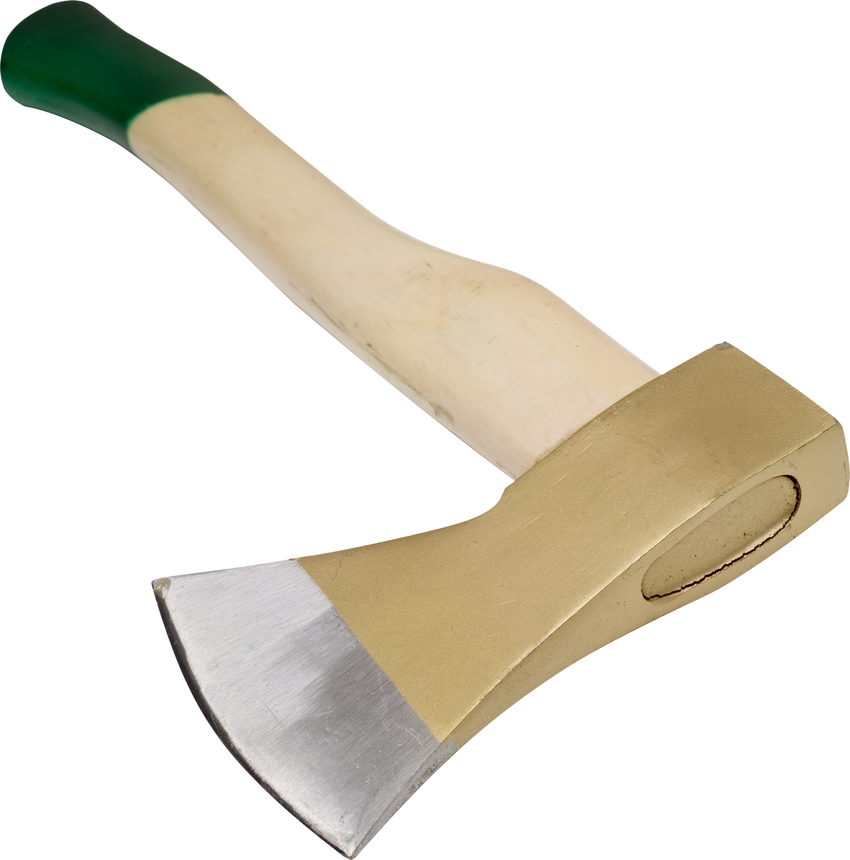 Wood Handled Axe Isolated