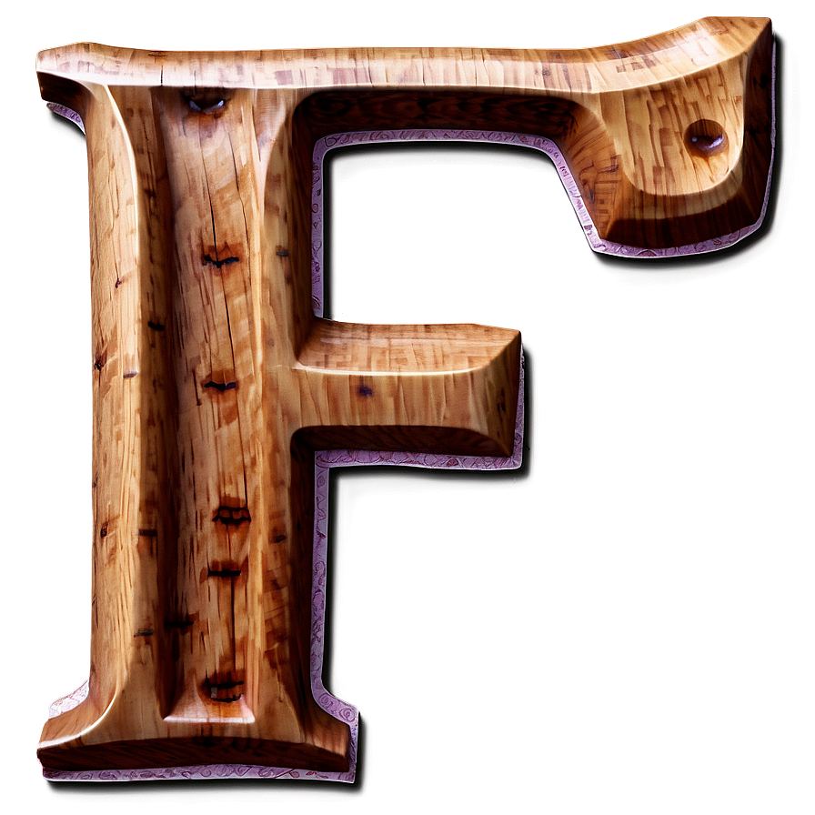 Wood Letter F Png Ija46