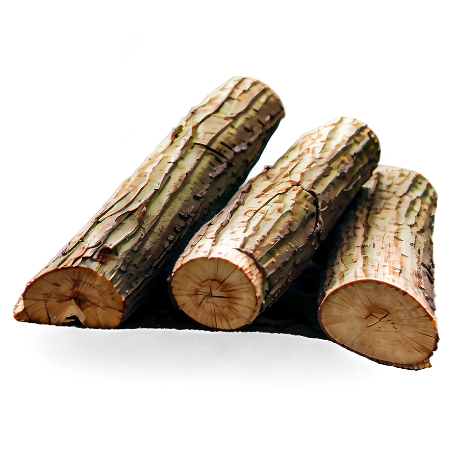 Wood Log For Fireplace Png Rjt