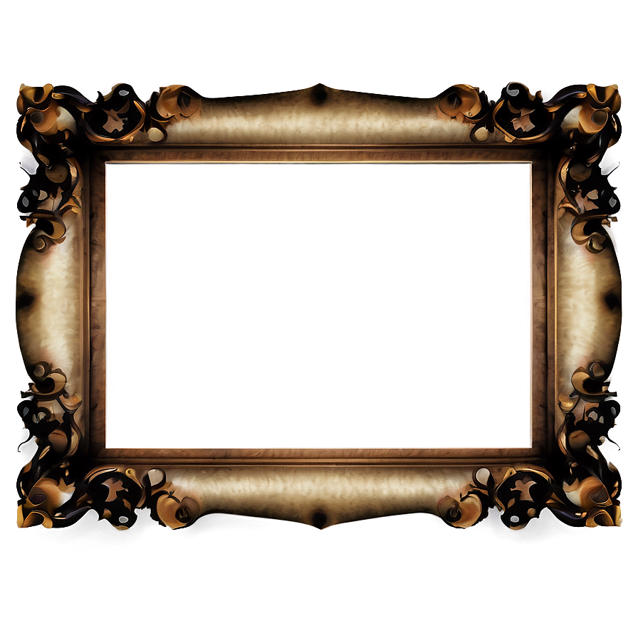 Wood Ornate Frame Png 70