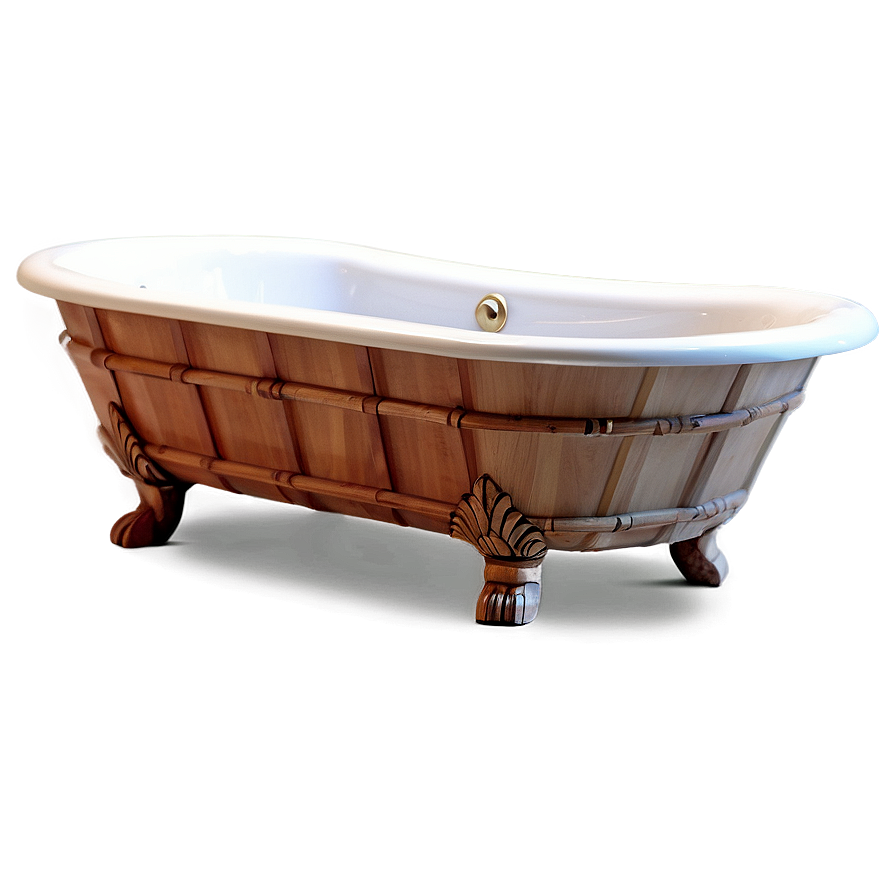 Wooden Bathtub Png Onj