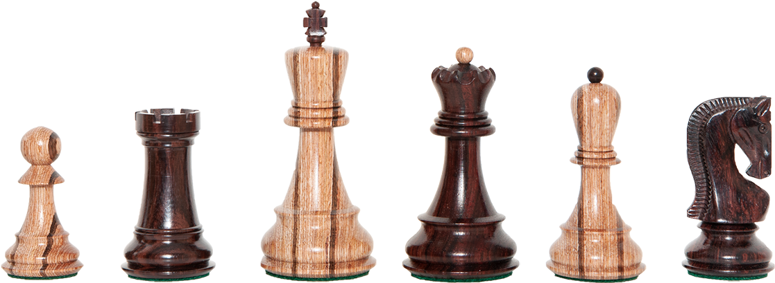 Wooden Chess Pieces Set