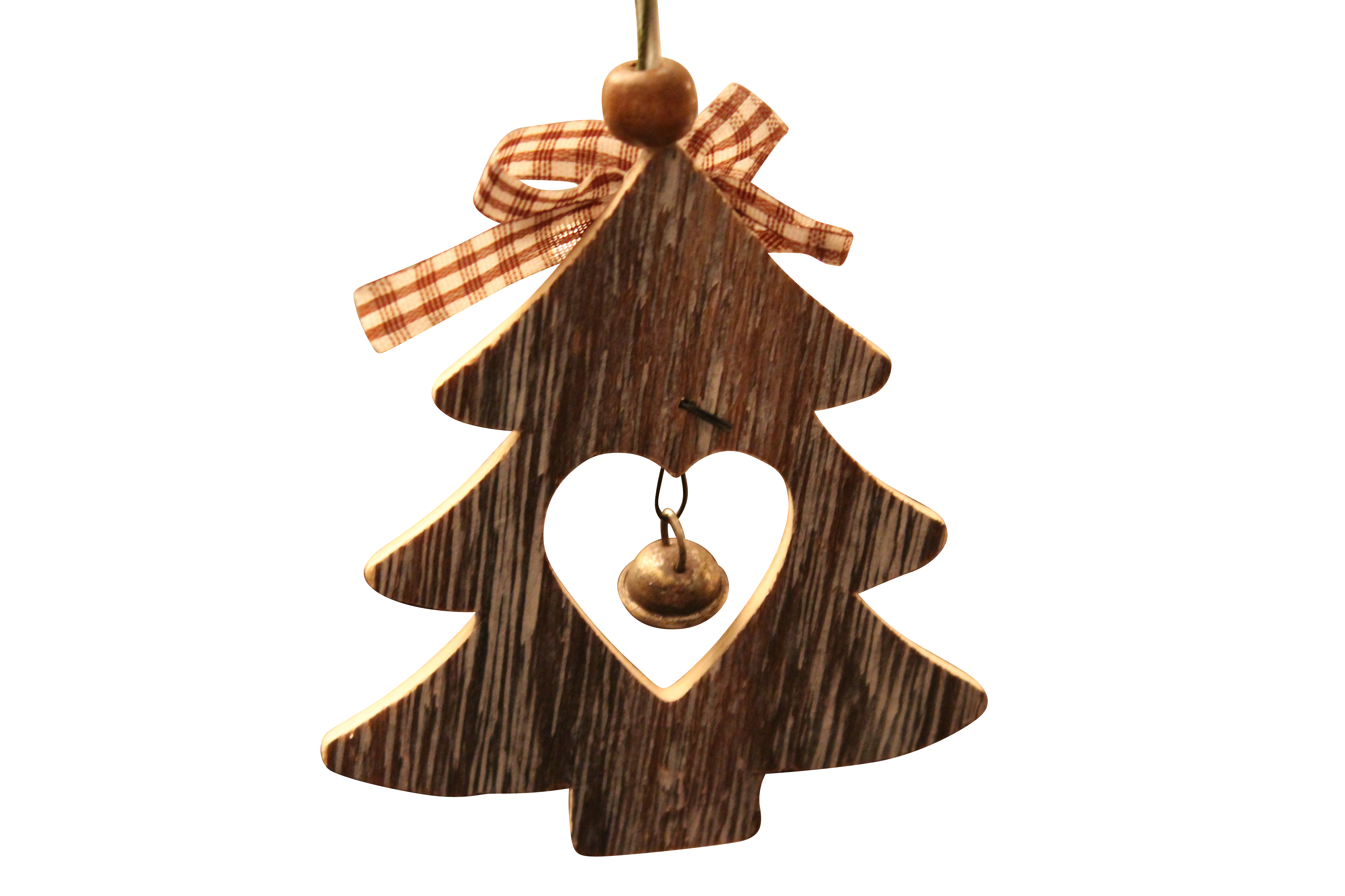 Wooden Christmas Tree Ornament