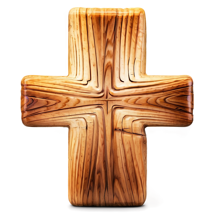 Wooden Cross Art Png 05252024