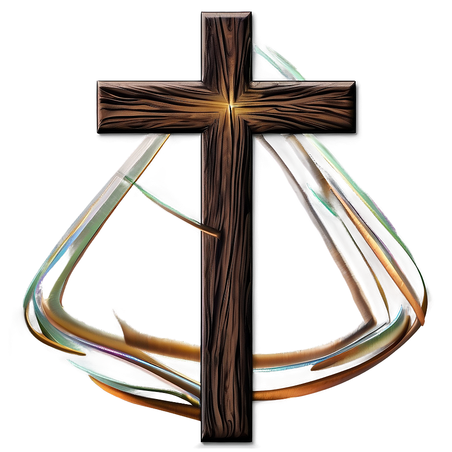 Wooden Cross Art Png Bvt