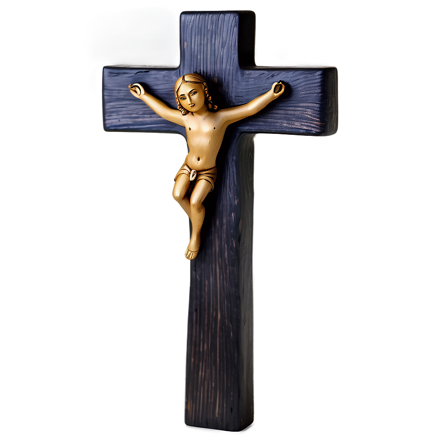 Wooden Cross Decoration Png 05252024