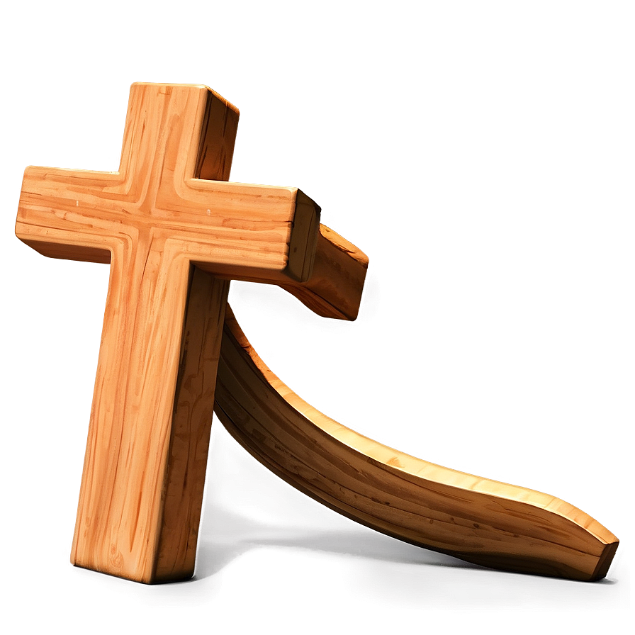 Wooden Cross For Grave Png 05252024