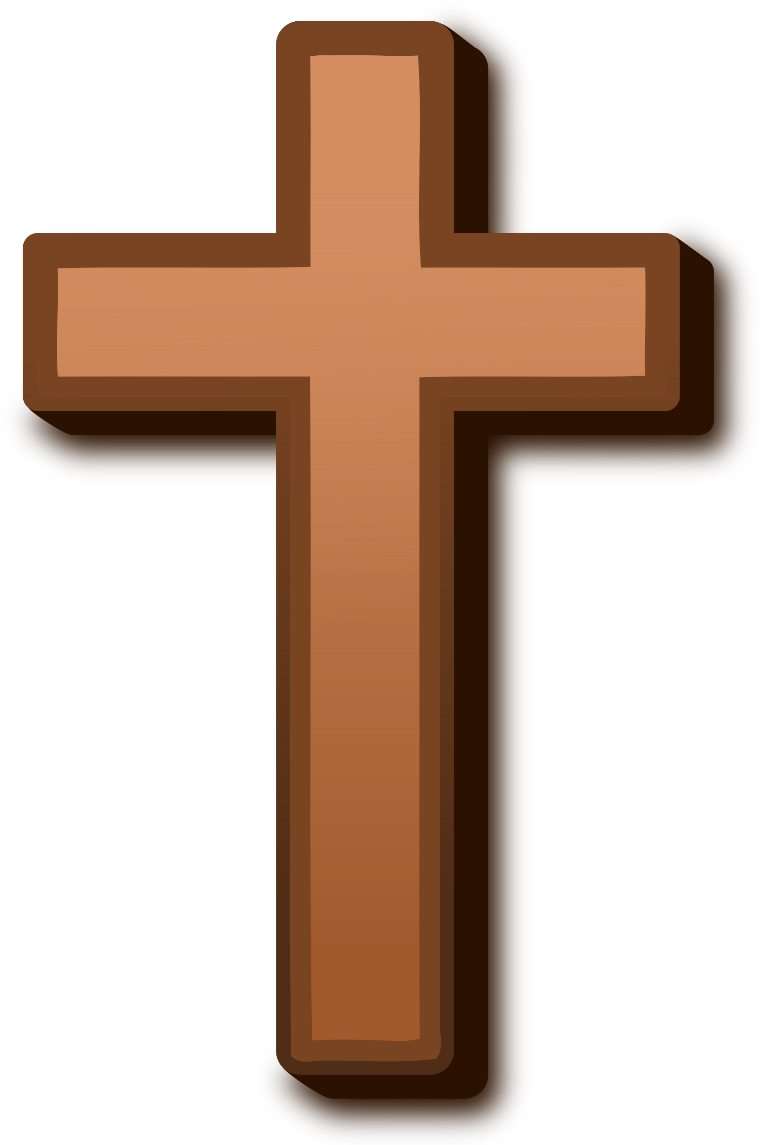 Wooden Cross Icon