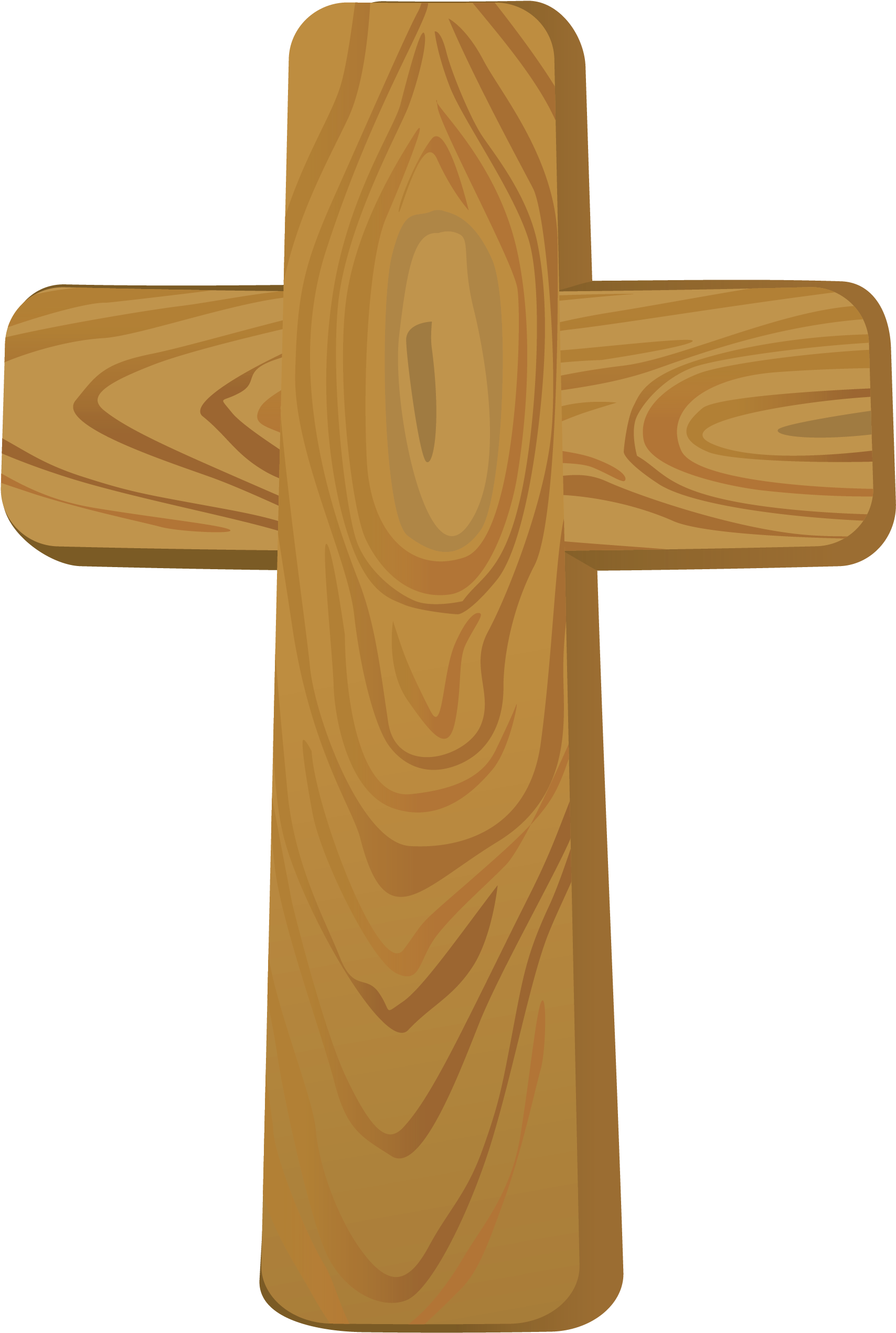 Wooden Cross Illustration