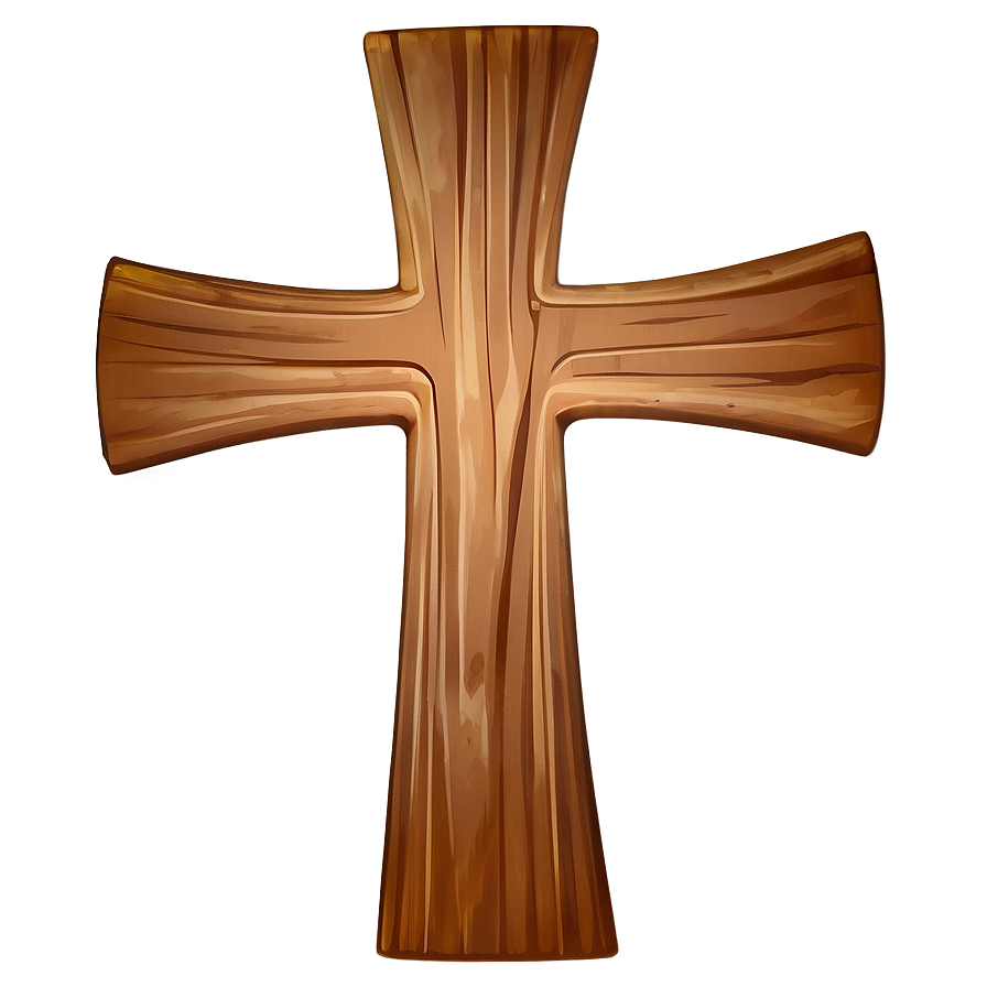 Wooden Cross Outline Png 05252024