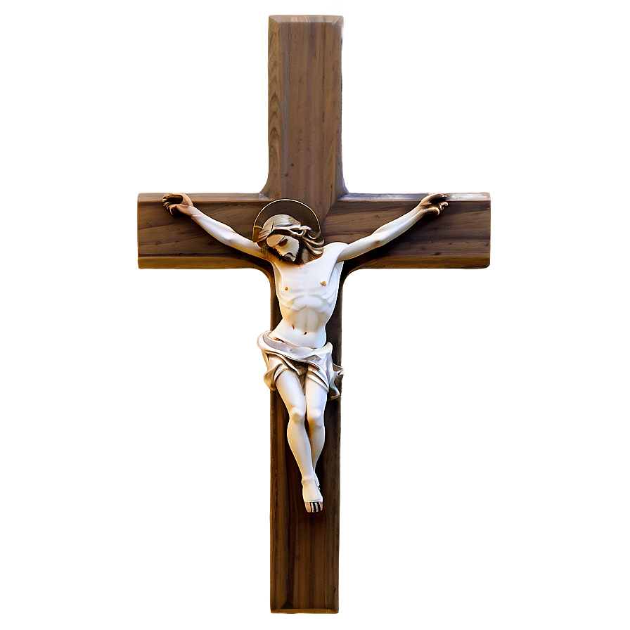 Wooden Crucifix Png Hvf73