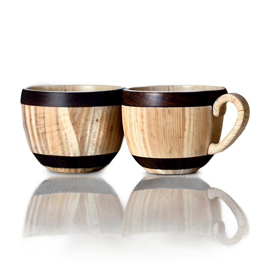 Wooden Cups Png Udg95