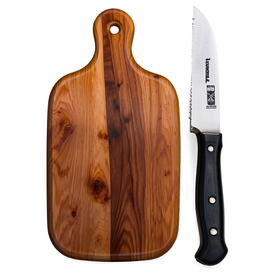 Wooden Cutting Board Png 06202024