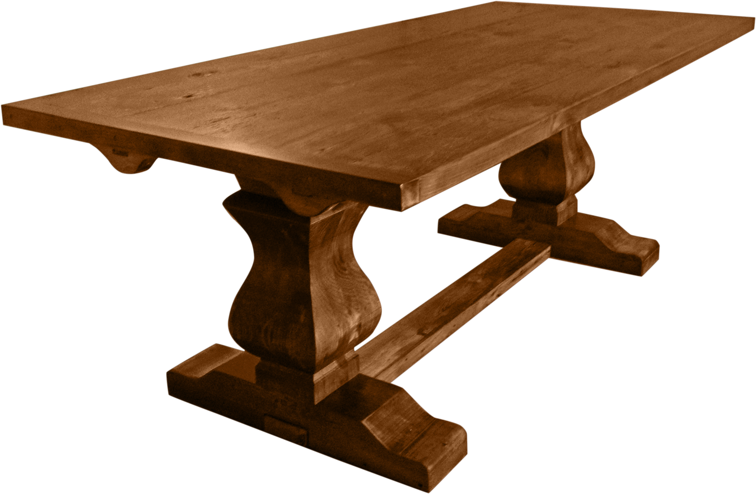 Wooden Dining Table Elegant Design.png